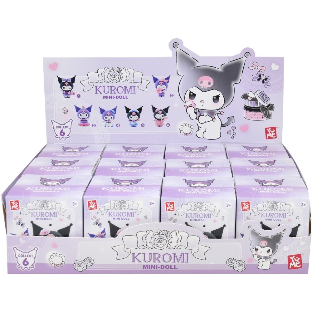 Wholesale YuMe Hello Kitty and Friends 5cm Mini Doll Kuromi Birthday Party Series