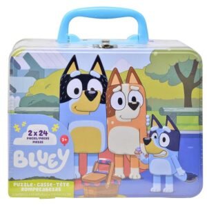 Wholesale Bluey Lunch Tin box Puzzle