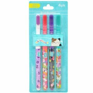 Wholesale Squishmallows 4pk toothbrush
