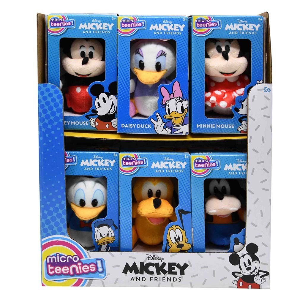 Wholesale Mickey & Friends Asst Micro Teenies in open window box PDQ