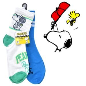 Wholesale Peanuts Snoopy 2pk Mid Crew Size 4/10