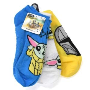 Wholesale Star Wars 3pk No Show Socks Size 4-10