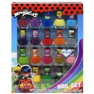Wholesale Miraculous Ladybug 18pk Nail Polish in Box