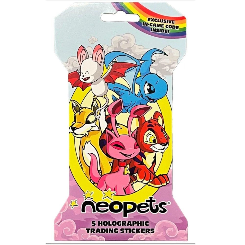 Wholesale Neopets Holographic Trading Stickers in Blind Pack