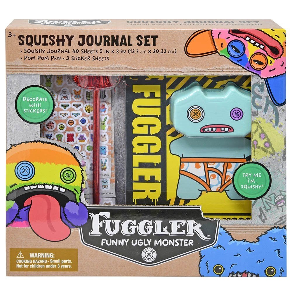Wholesale Fuggler Squishy Journal Set in Box