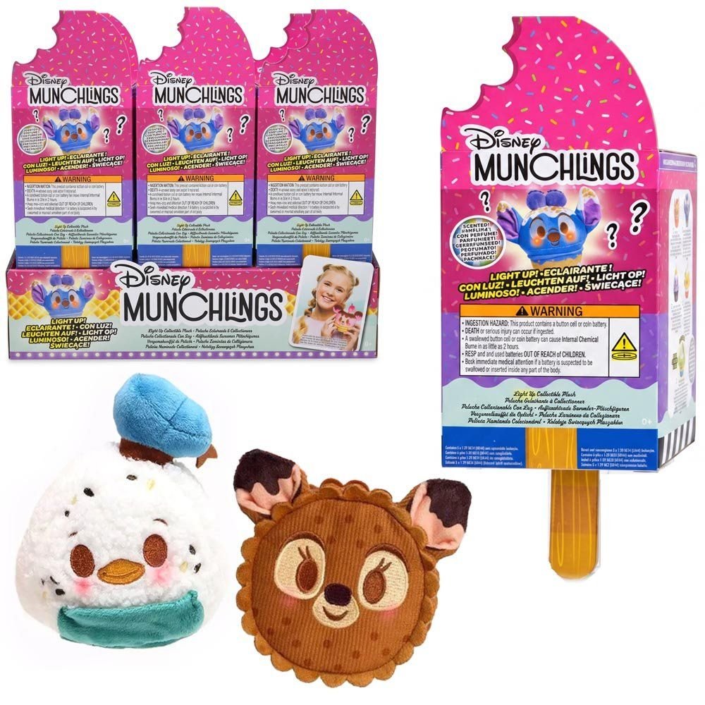 Wholesale Munchlings Single Serve Light-up Scented Plush