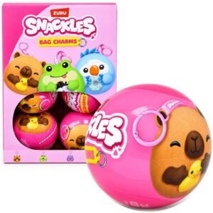 Wholesale Zuru Snackles Keychains in capsule in PDQ - Series 1