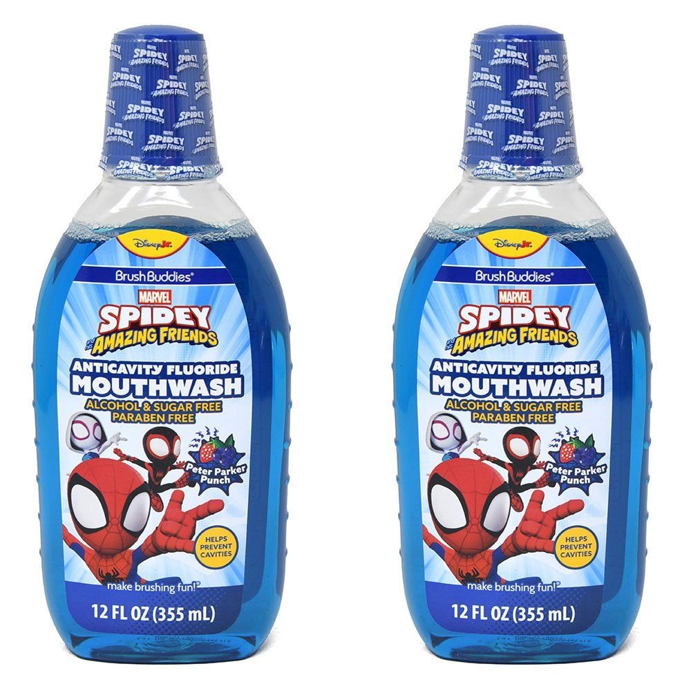 Wholesale Spidey & Friends Mouthwash 12oz Spidey Punch