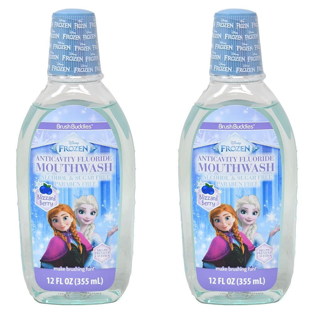 Wholesale Disney Frozen Mouthwash 12oz Blizzard Berry