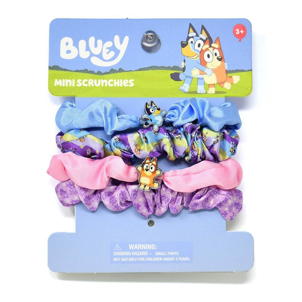 Wholesale Bluey 4pk Hair Elastics on Card