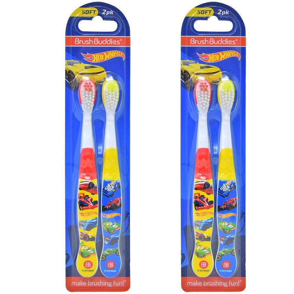 Wholesale Hot Wheels 2pk Manual Toothbrush