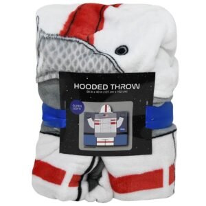 Wholesale NASA Hooded Plush Throw 50x40 Blanket