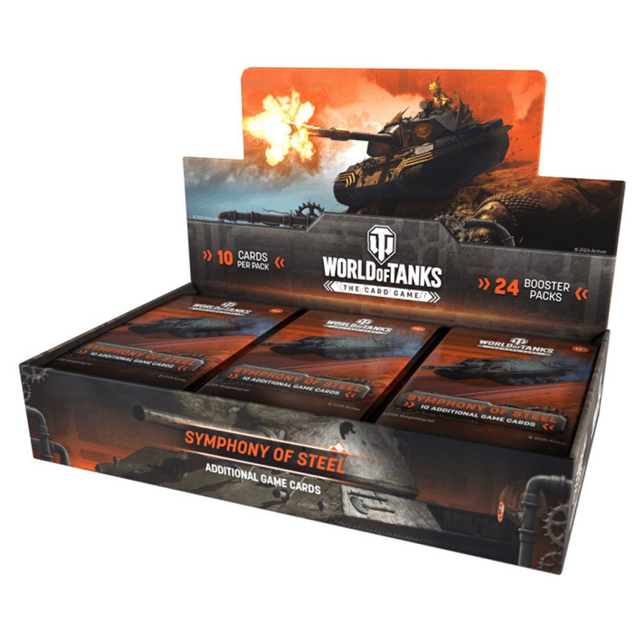 World of Tanks TCG: Booster Display: Symphony of Steel