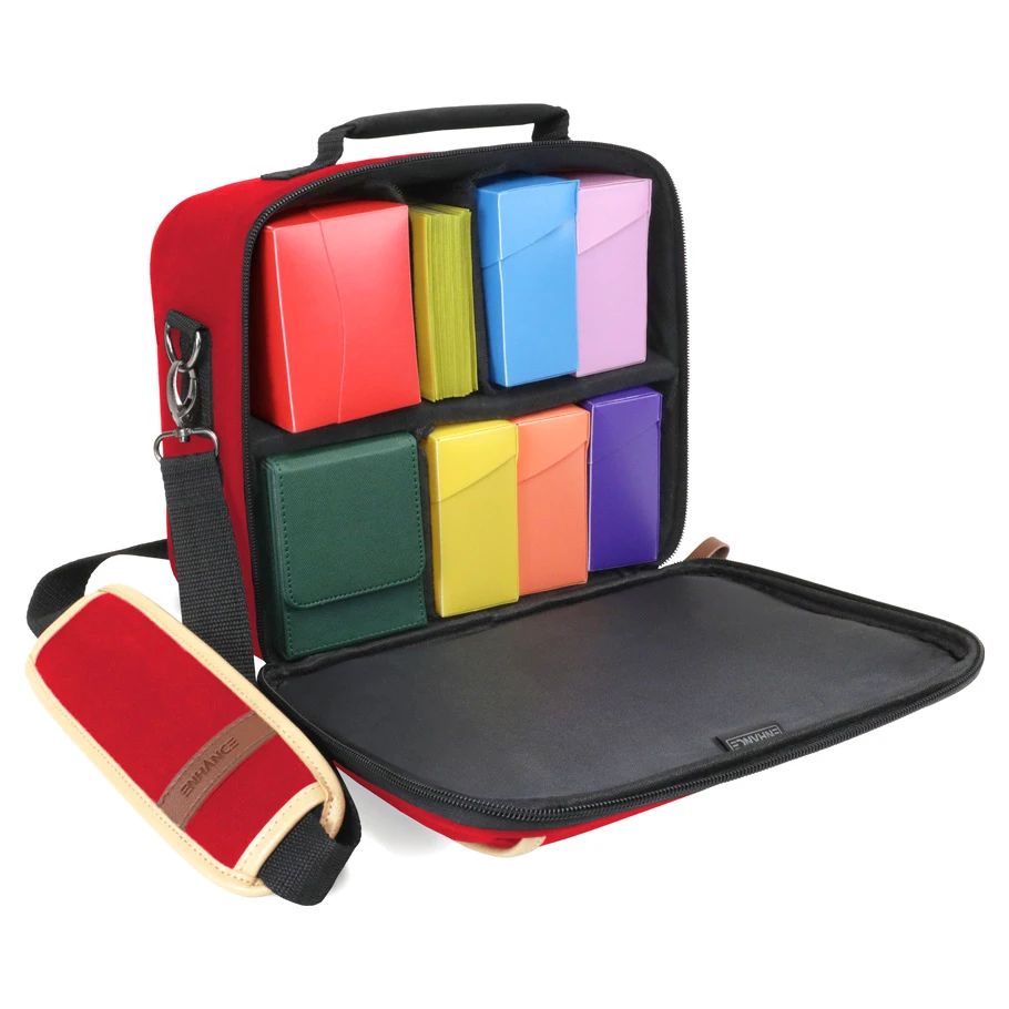 Enhance: Designer Edition Compact TCG Deck Bag Red - Image 2