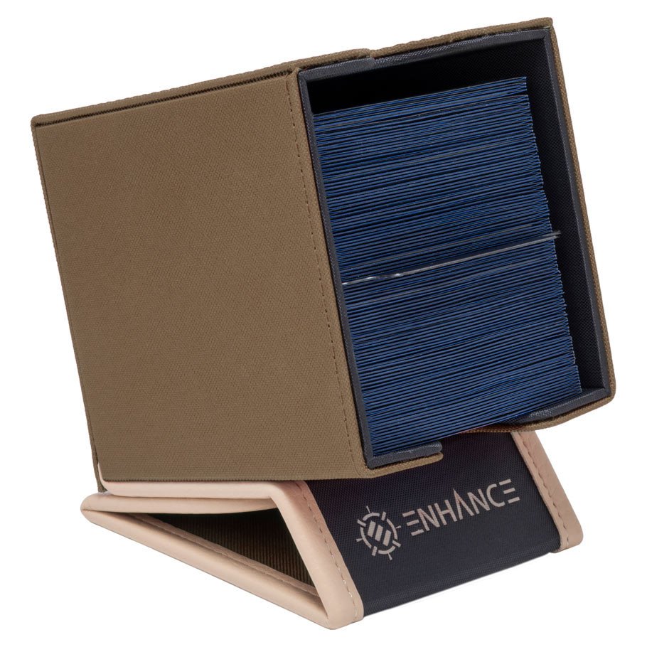 Enhance: Deckbox: Designer Edition Tan - Image 2
