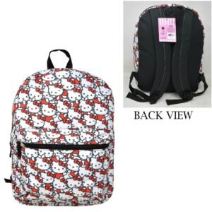 Wholesale Hello Kitty All Over Print 16" Backpack