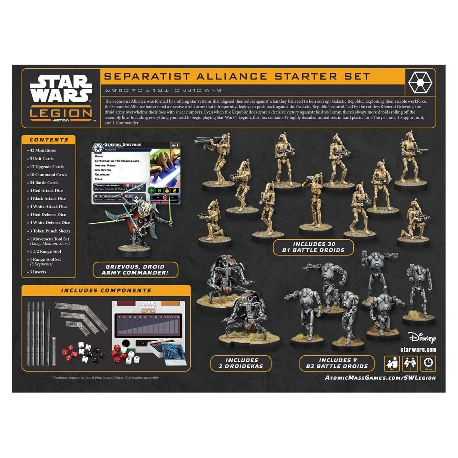 Star Wars Legion: Separatist Alliance Starter Set - Image 2