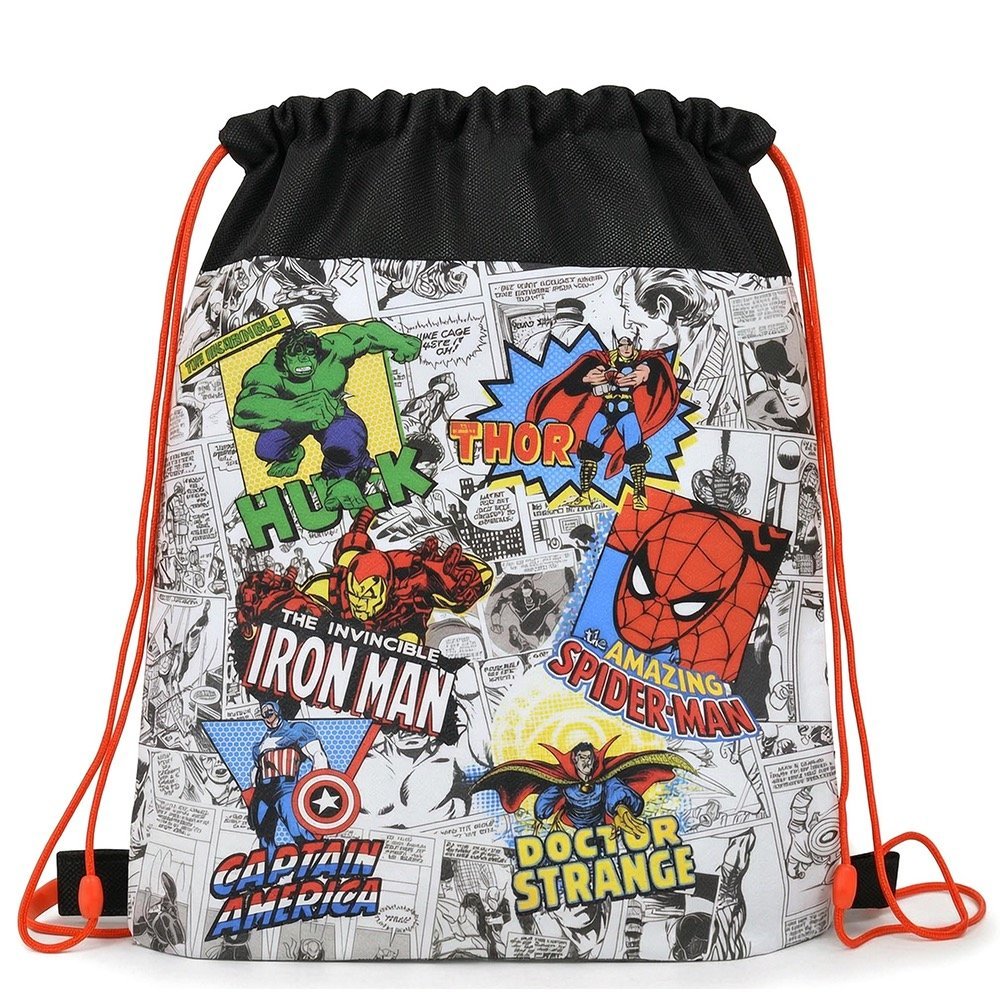 Wholesale Avengers "Eco Friendly" Non Woven Sling Bag with Hangtag