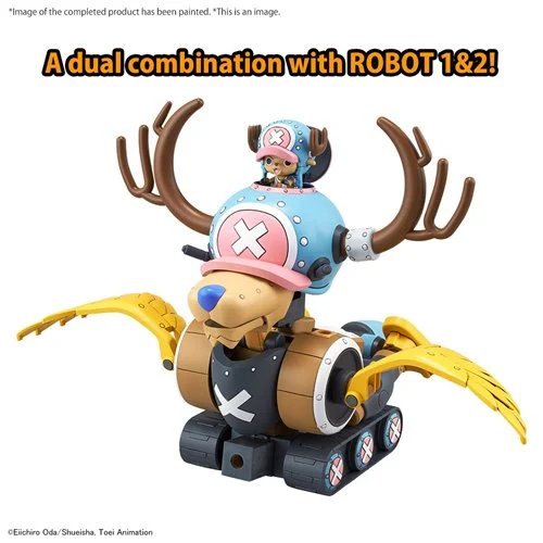 One Piece Chopper Tank Robot 1 and Chopper Wing Robot 2 Model Kit - Image 6