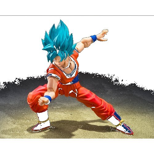 Dragon Ball Super Saiyan God Super Saiyan Son Goku Blue Power Transcending Limits S.H.Figuarts Action Figure - Reissue - Image 2