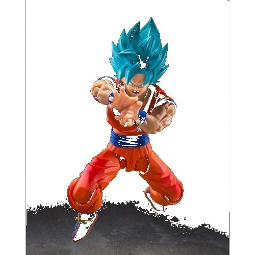 Dragon Ball Super Saiyan God Super Saiyan Son Goku Blue Power Transcending Limits S.H.Figuarts Action Figure - Reissue - Image 4
