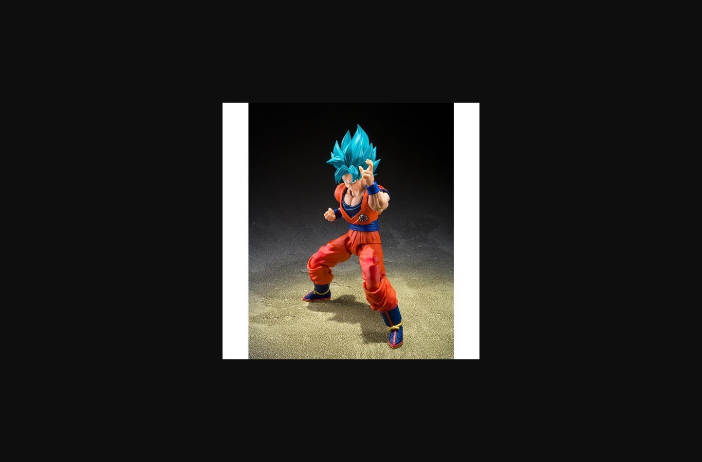 Dragon Ball Super Saiyan God Super Saiyan Son Goku Blue Power Transcending Limits S.H.Figuarts Action Figure - Reissue - Image 5