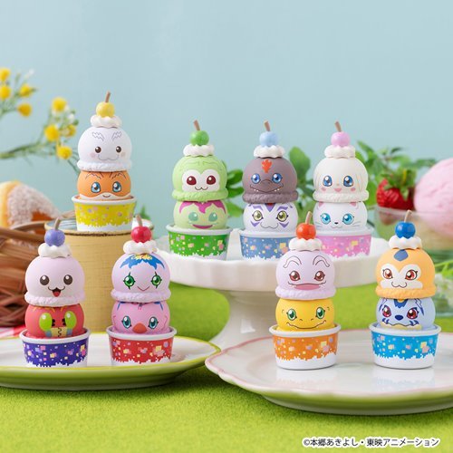 Digimon Adventure Stack Up and Change Tsumichen Mini-Figure Case of 8 - Image 8