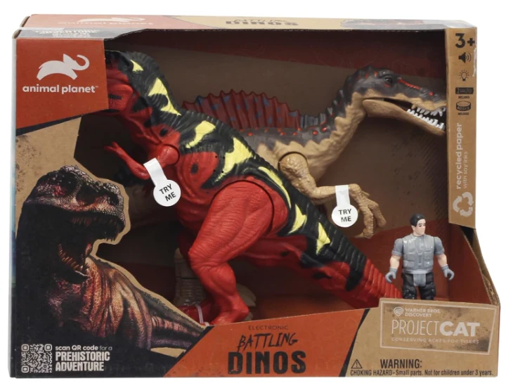 Blip Animal Plant Battling Dino W/Lights And Sounds