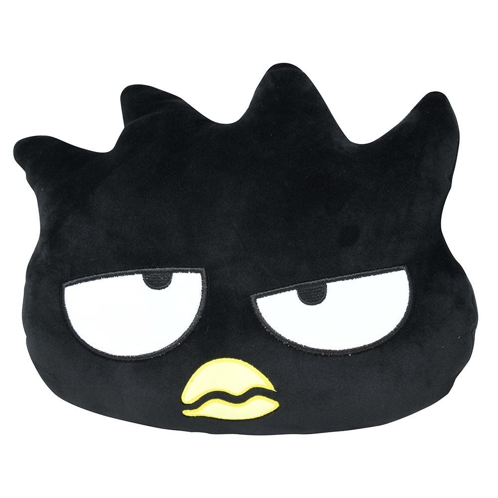 Wholesale Badtz Maru Head Shaped Squishy Cloud Plush Pillow 11x13"