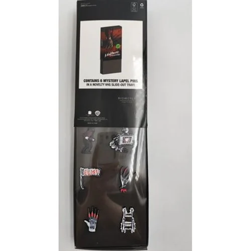 Nightmare on Elm Street Enamel Pin VHS 6-Piece Set - Entertainment Earth Exclusive - Image 3
