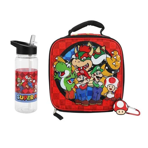 Super Mario Bros. Icons Clear Youth Backpack 5-Piece Set - Image 5