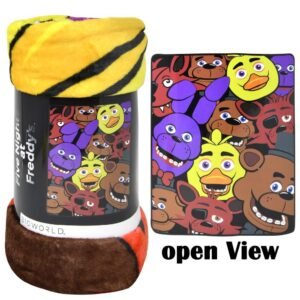 Wholesale Five Nights At Freddys 45x60" Fleece Throw Blanket
