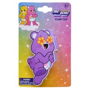 Wholesale No Online Care Bears Character Shaped Hair Claw Clip on Card