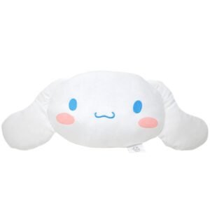 Wholesale Hello Kitty Cinnamoroll Head Shaped Squishy Cloud Plush Pillow 11x13"
