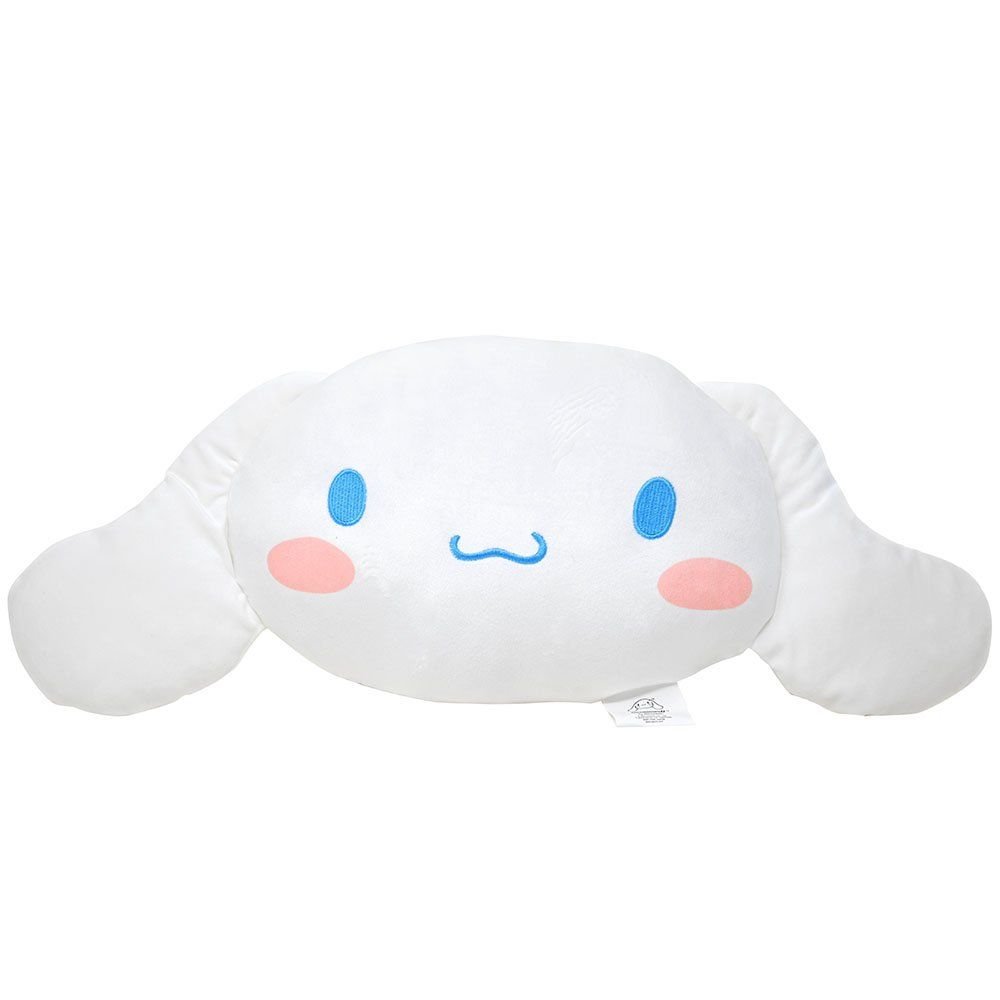 Wholesale Hello Kitty Cinnamoroll Head Shaped Squishy Cloud Plush Pillow 11x13"