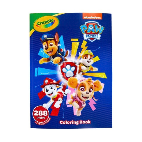 Crayola Coloring Book 288Pg.Paw Patrol