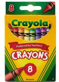Crayola 8 Ct. Crayons - Peggable - Image 2