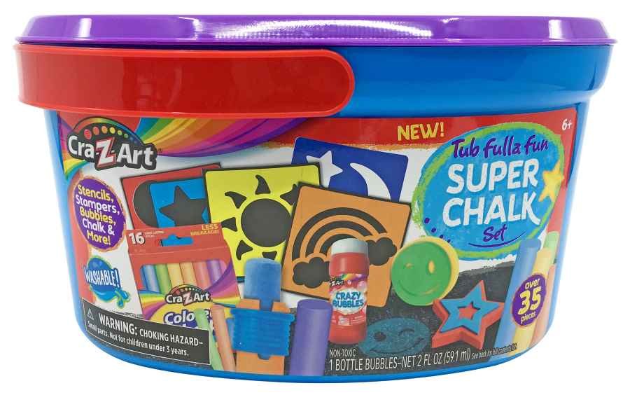 Cra-Z-Art Chalk Super Set Over 35 Pieces