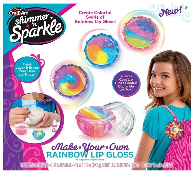 Cra-Z-Art Shimmer N Sparkle Rainbow Lip Gloss - Image 2