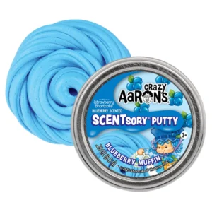 Crazy Aaron's: Thinking Putty: Mini Tin: Strawberry Shortcake: Blueberry Muffin (12)