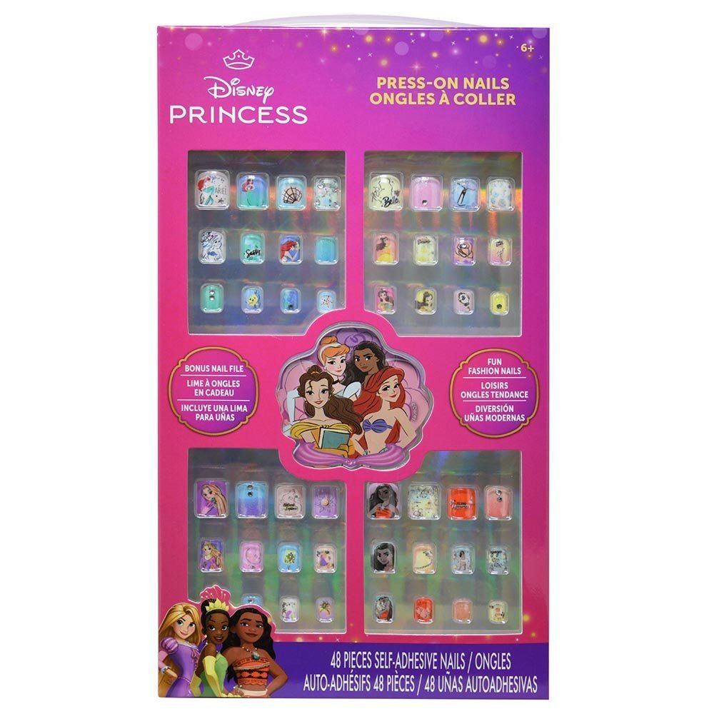 Wholesale Princess 48pk Press on Nails in Box