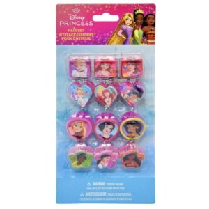 Wholesale Princess 12pk Hair Claw Clips on Card