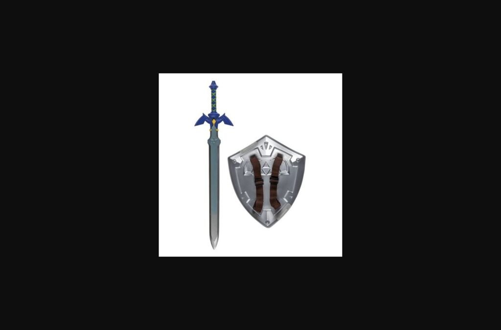 The Legend of Zelda Link Master Sword and Shield Roleplay Accessory Set
