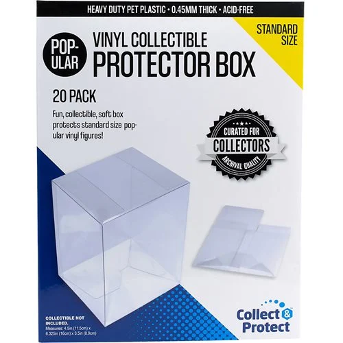 Entertainment Earth Vinyl Collectible Soft Collapsible Protector Box 20-Pack - Image 2