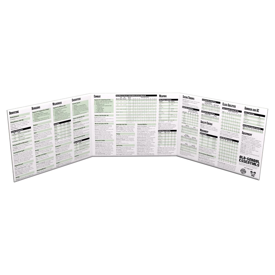 Old-School Essentials: Deluxe Referee's Screen: Benjamin Marra Edition - Image 2
