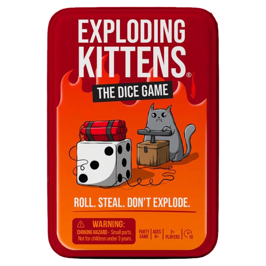 Exploding Kittens The Dice Game