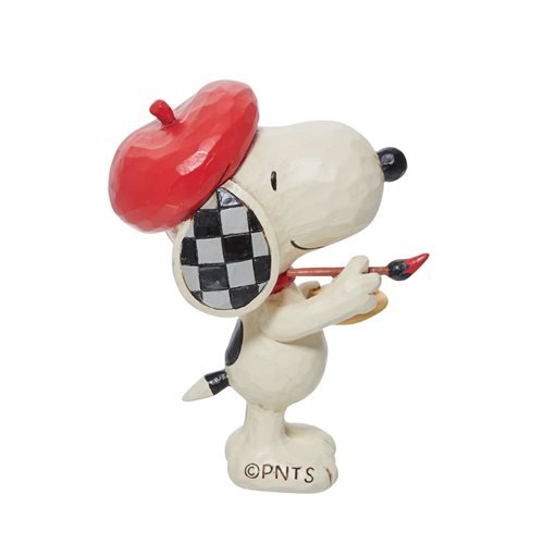 Peanuts Snoopy Artist Mini by Jim Shore Statue - Image 2