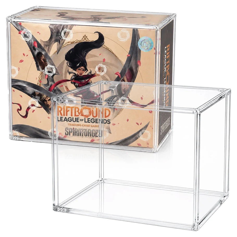 Acrylic Display Case: Magnetic: Riftbound Booster Box