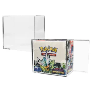Acrylic Display Case: Sliding Lid: Pokémon Booster Box