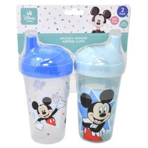 Wholesale Mickey 2pk Hard Spout Sippy Cup